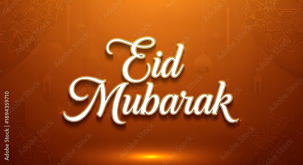 Obraz premium Eid mubarak wishes greetings and celebrations islamic holiday