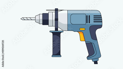 Electric Drill Tool with Drill Bit.