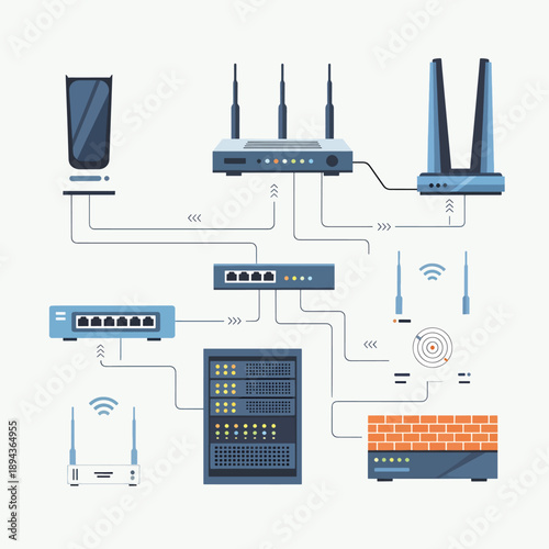 Home Network Setup Diagram