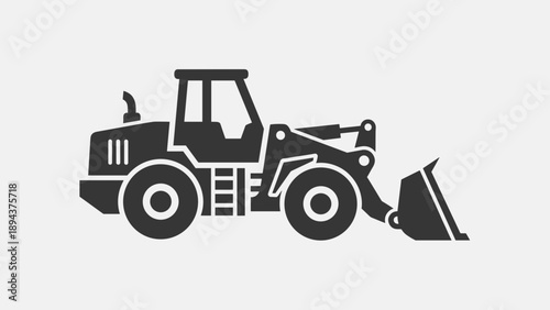 Front loader heavy machinery equipment vehicle.