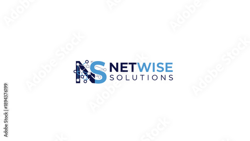 Netwise Solutions Company Logo Design Element 1.