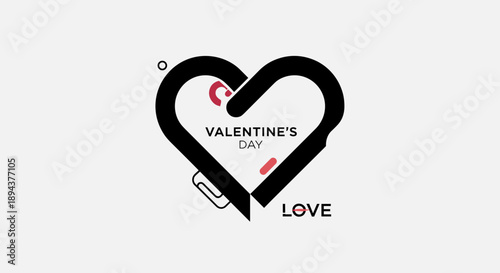 Wallpaper Mural Valentines Day Heart Shape Love Symbol. Torontodigital.ca