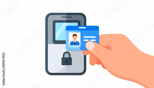 Digital ID Card Verification on Mobile Phone