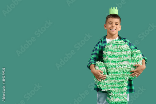 Cute little boy with Mexica...