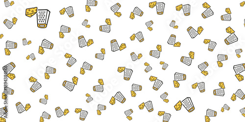 Pattern of Mobile Phones and Bank Cards on White Background