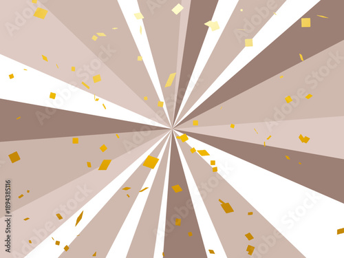 集中線, 漫画, 黄色, 光, 横線, 効果線, レーヨン, イラスト, サマータイム, 紙吹雪, 