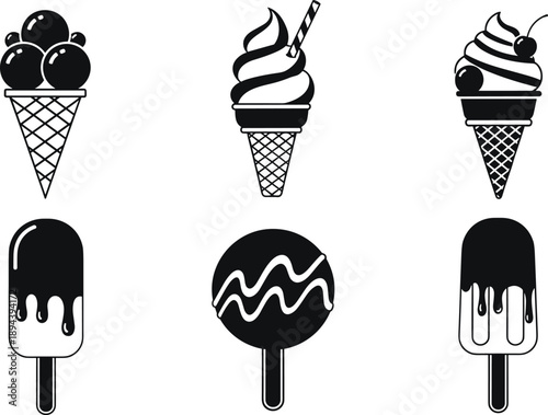 Electric ceiling fan with light fixture, black silhouette vector illustration isolated on white background for home interior cooling appliance design symbol.