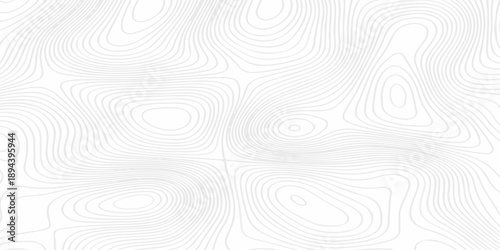 Modern relief white and gray line location discovery. vector topo map design paper background. topographic world grid wave Topographic map geographic line texture.