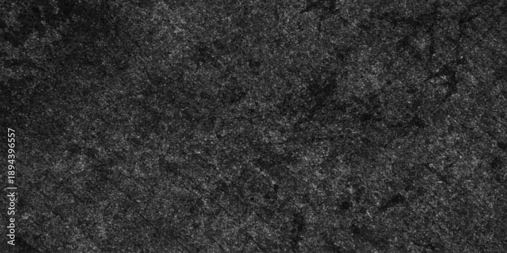 Fototapeta premium Grunge dark chalkboard and black board surface distressed blank watercolor rock texture background. space Wall black paper cement vintage backdrop design.