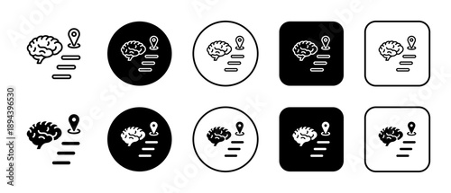 Self-Talk Multi-Style Icon Variations Background