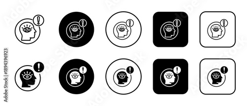 Awakening Multi-Style Icon Variations Background