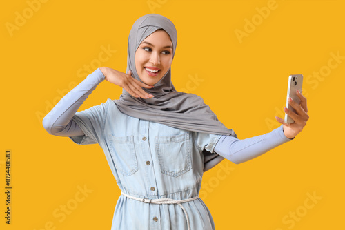 Beautiful young Muslim woma...