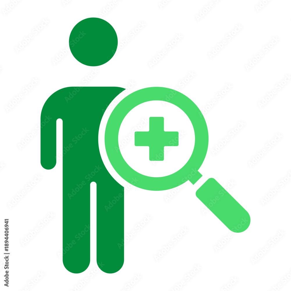 Fototapeta premium Physical Examination Icon