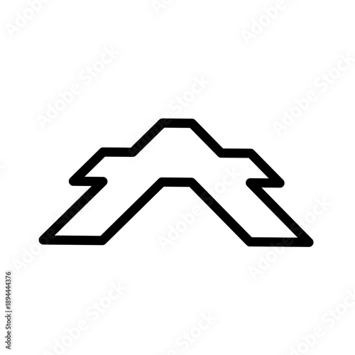 vector icon graphic logo letter A