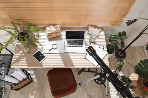 Interior of teenager's room...