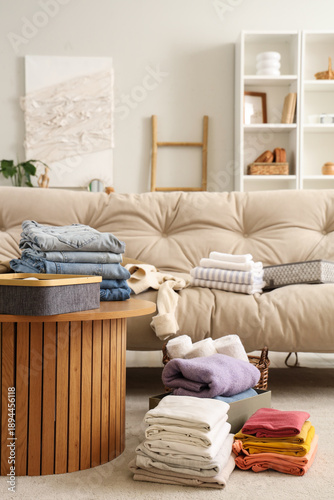 Stylish interior of modern ...