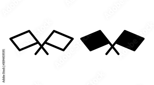 Flag icon set vector. flag symbol vector