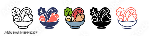 Healthy Cooking multiple icon