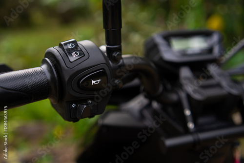 Konstfotografi Left handlebar switch control assembly