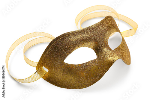 Golden carnival mask for Ma...