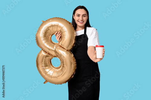 Portrait of young female ba...