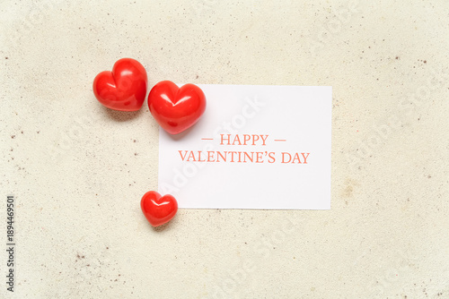 Card with text HAPPY VALENT...