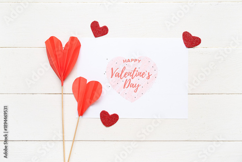 Card with text HAPPY VALENT...