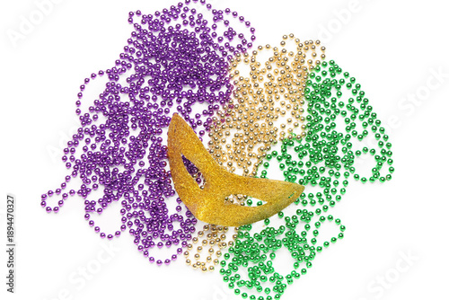 Carnival mask with colorful...