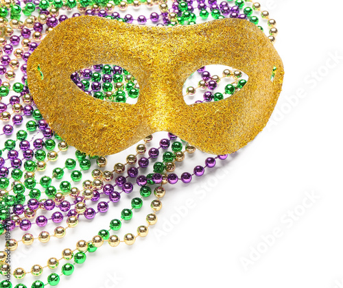 Carnival mask with colorful...