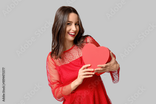 Beautiful young woman with ...