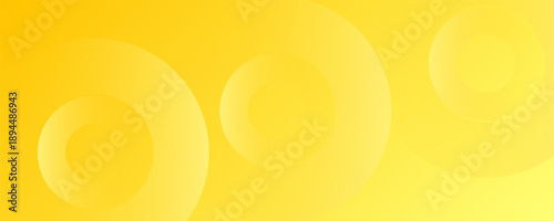 gradient yellow background. Abstract yellow modern background with circle elements. Modern Trendy design in vector EPS 10