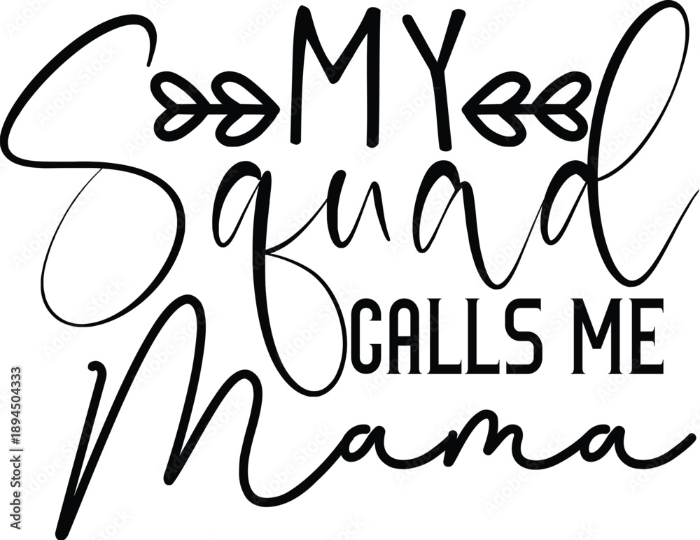 Obraz premium MOM SVG Designs