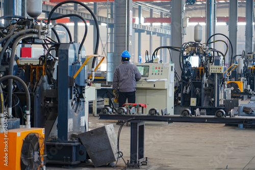 Photos Steel mill workers are directing operations