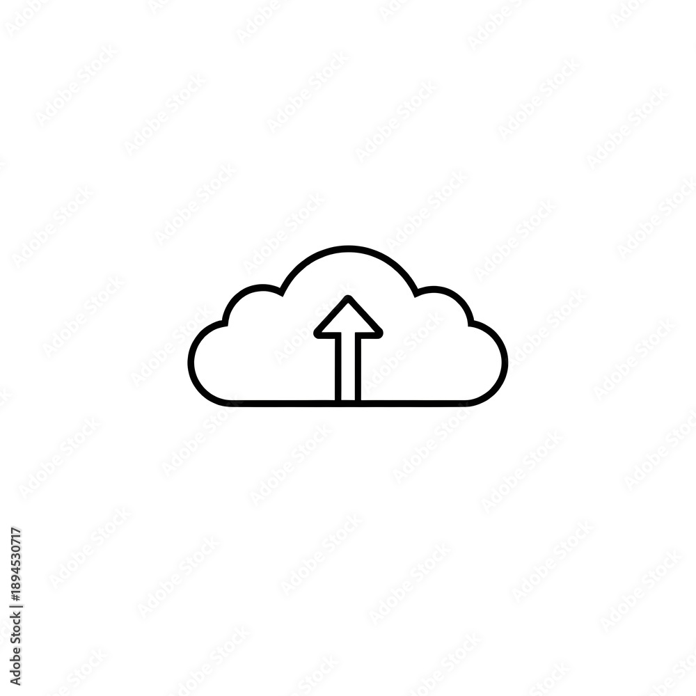 Fototapeta premium cloud computing concept