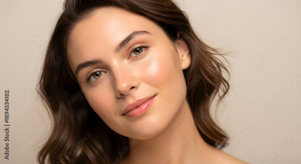 Fototapeta premium Portrait of a Beautiful Young Woman 4.