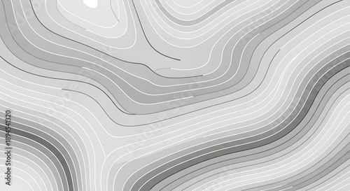 Monochrome Wavy Pattern Abstract Background Design.