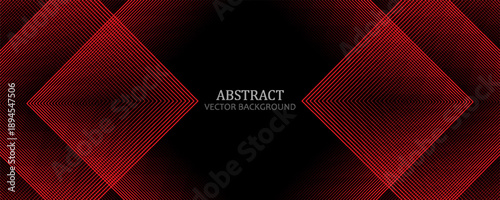 3D glowing red techno abstract background overlap layer on dark space with letter x effect decoration. Modern graphic design element future style concept for banner, flyer, card, or brochure cover