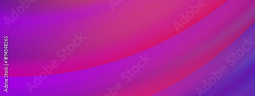 Minimalist magenta and purple abstract art featuring smooth curved lines and professional gradient blending