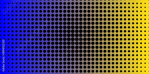 Light Blue, Green vector texture with disks. Abstract colorful disks on simple gradient background. New template for a brand book.