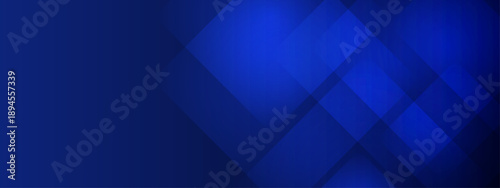Sophisticated blue background featuring overlapping diamond shapes and diagonal geometric patterns for business use
