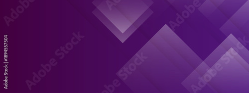 Elegant dark purple background featuring translucent diamond geometric layers and soft lighting for corporate themes
