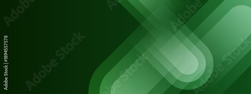 Corporate style green background featuring translucent overlapping diagonal shapes