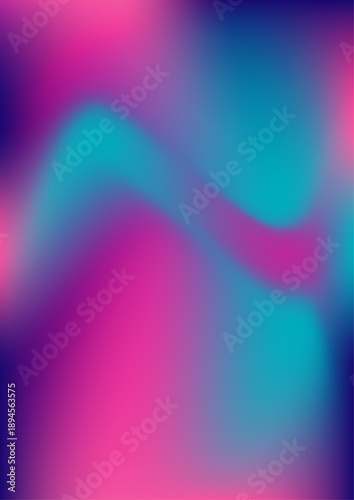 An artistic blend of vibrant magenta and deep indigo blue creating a smooth fluid mesh gradient with a premium feel