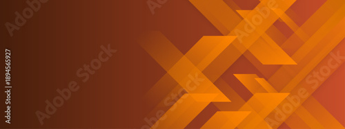 Abstract composition of dark orange and brown diagonal crossing bands
