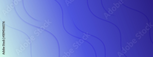 Minimalist blue abstract background featuring soft fluid wave shapes with subtle paper cut shadow effects for clean web design