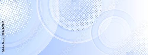 Professional light blue background with circular halftone patterns for corporate and tech identity