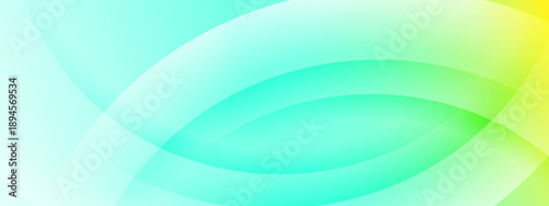 A refreshing blend of mint green and yellow citrus tones featuring smooth abstract waves for a clean and energetic design