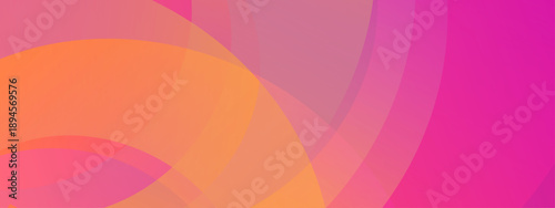 Warm and vivid pink and orange fluid waves blending together for a trendy and energetic abstract design