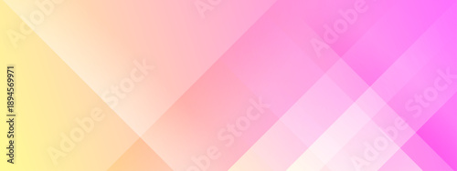 Elegant soft pink and yellow pastel background with subtle geometric square layers for beauty and fashion design