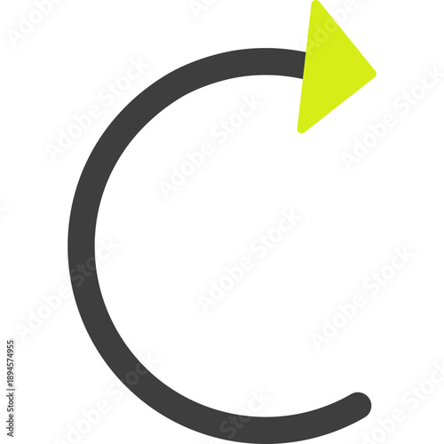 Unique Reload Vector Icon